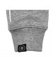 Hoodie basic stripes - Grey